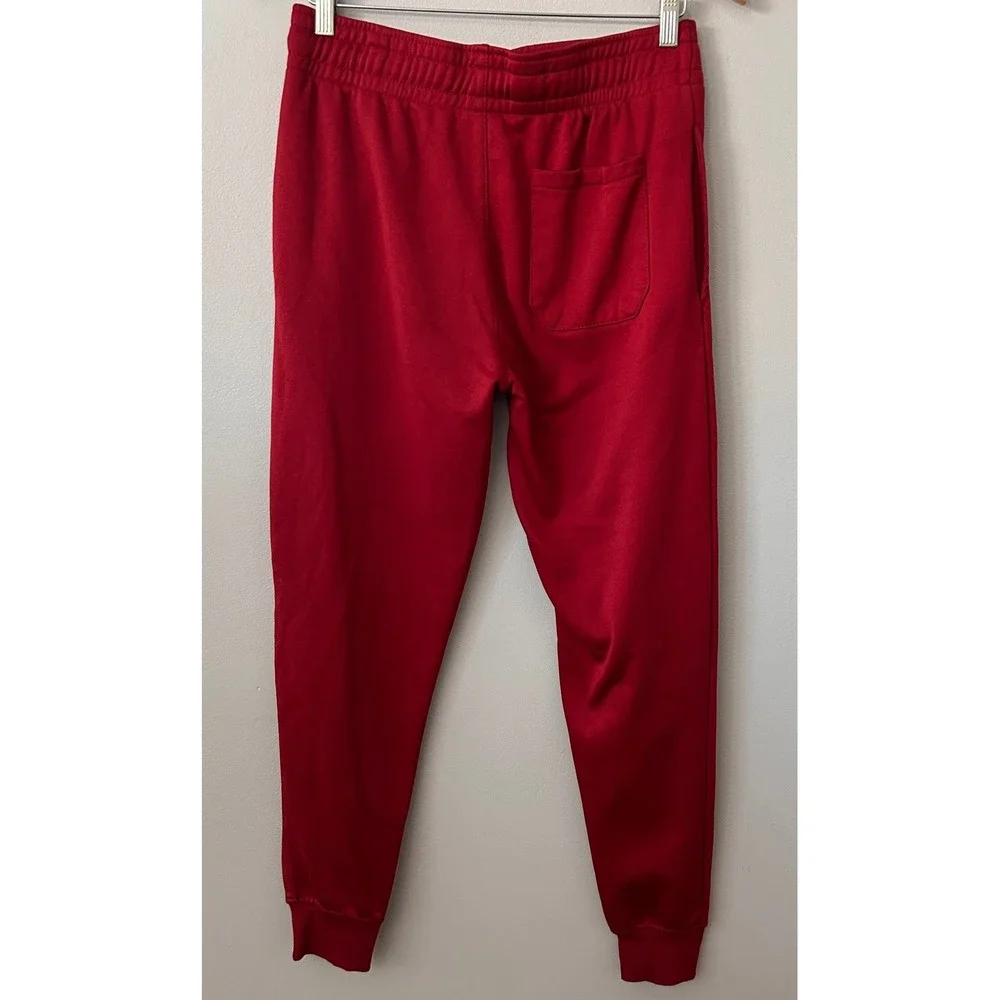 Cleveland Cavaliers Sweatpants Mens S Red Jogger Elastic Waist Drawstring NBA